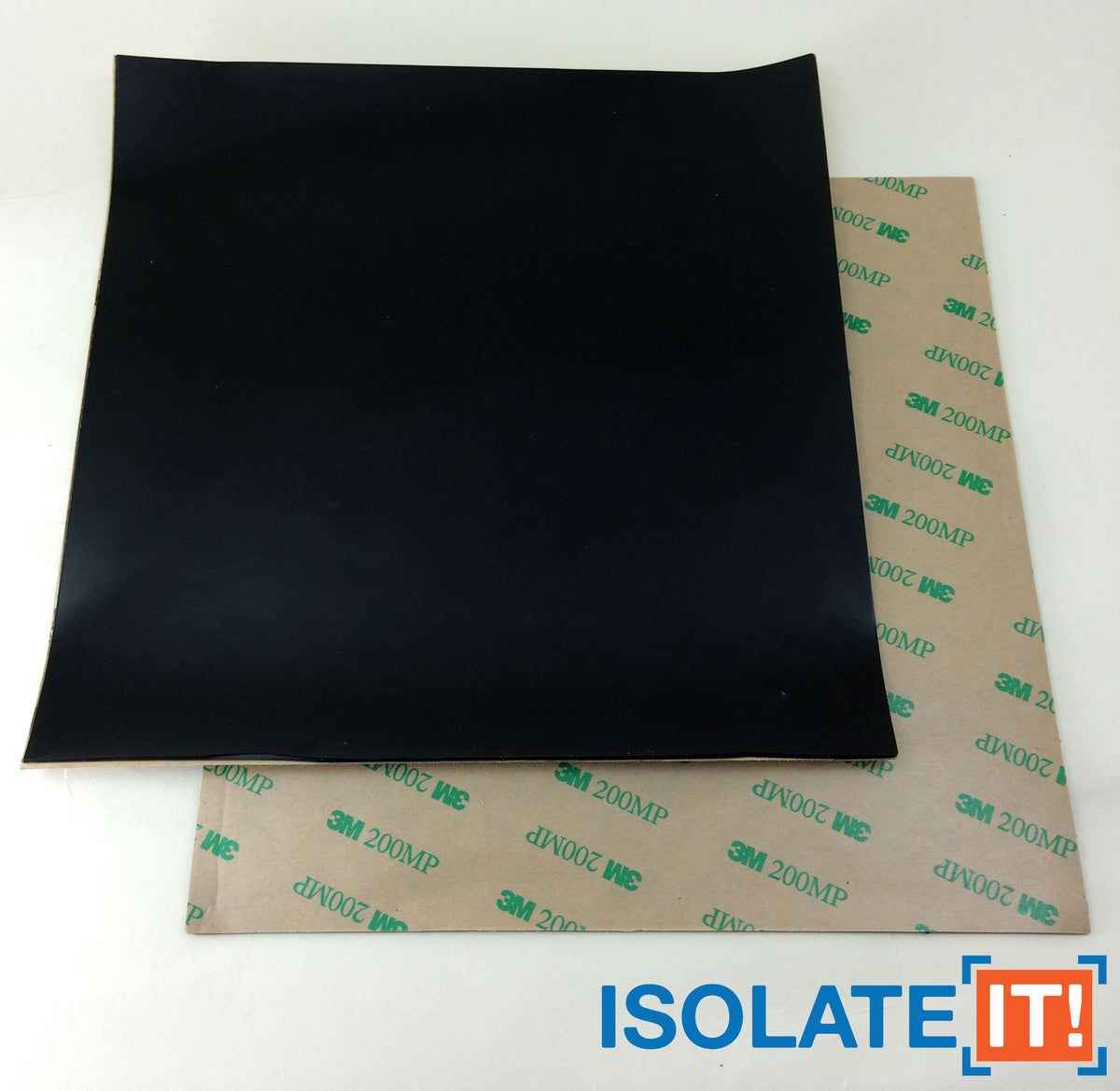 Sorbothane Acoustic and Vibration Isolation Square 7" x 7" Pads