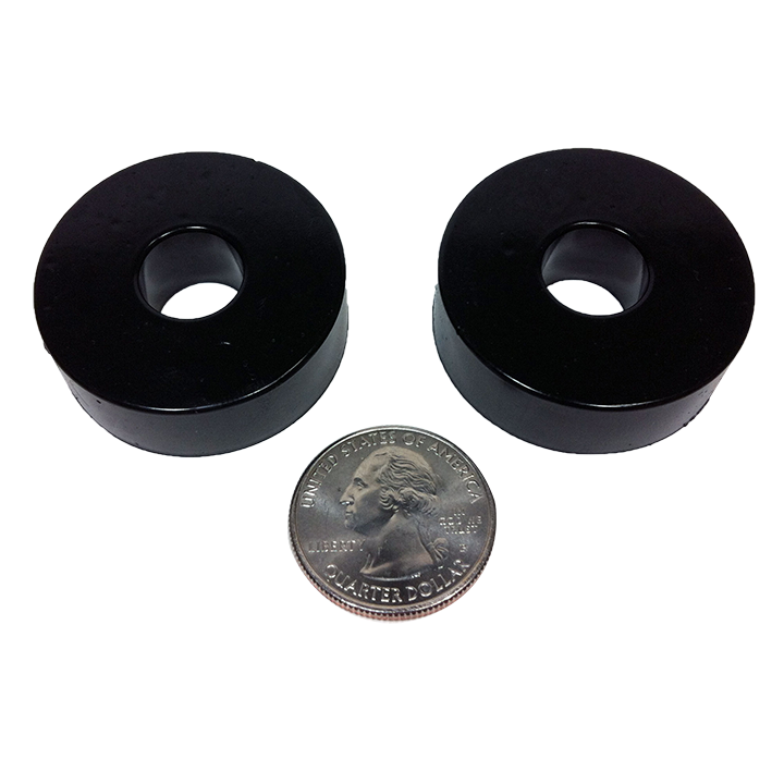 Sorbothane Vibration Isolation Washer with Adhesive