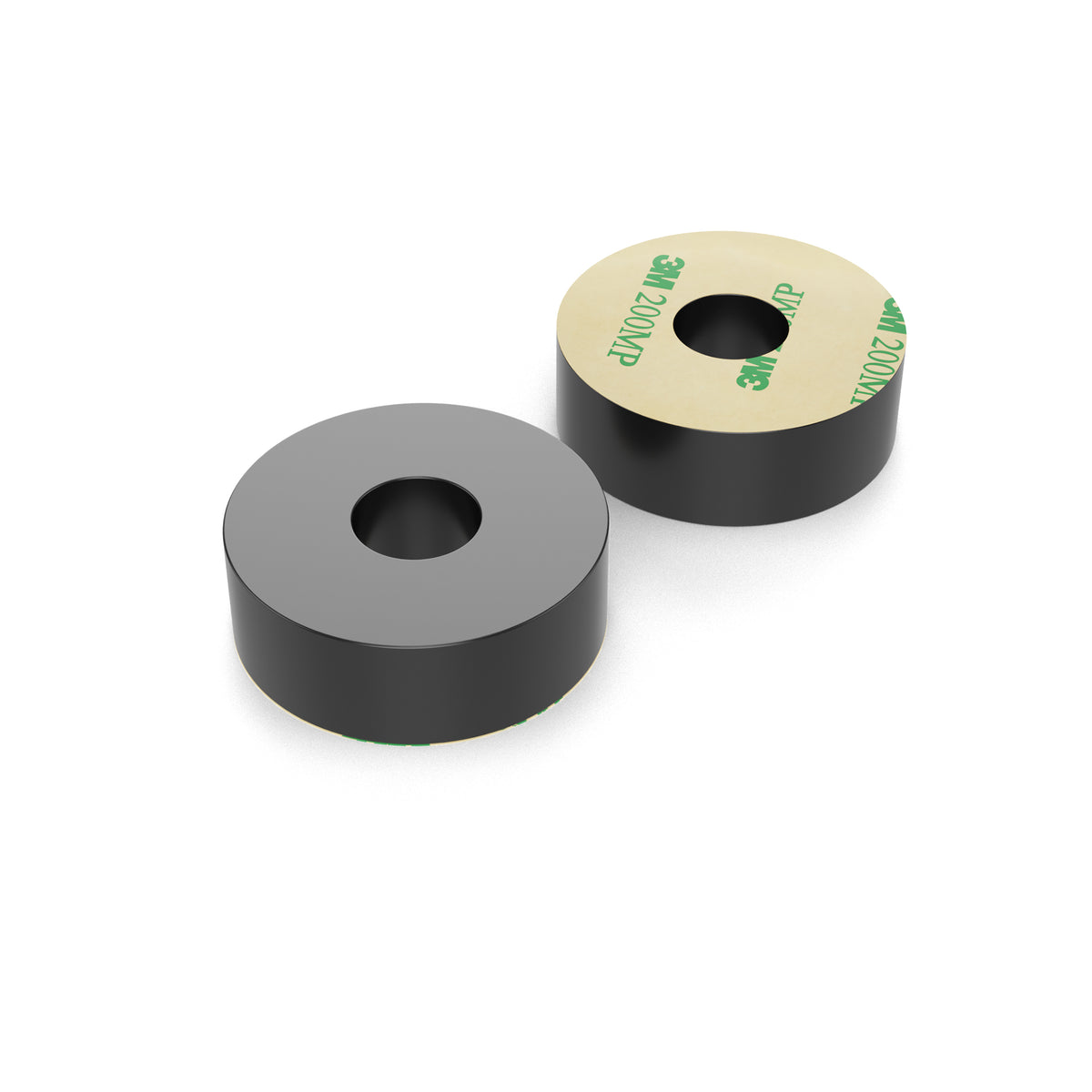 Sorbothane Vibration Isolation Washer with Adhesive
