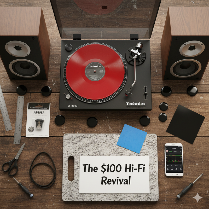 The $100 Hi-Fi Revival: A Sorbothane® Upgrade Series (Part 1)