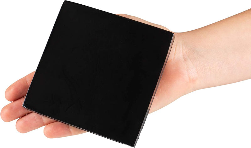 Sorbothane Vibration Isolation Square Pad 4" x 4" - 2 Pack