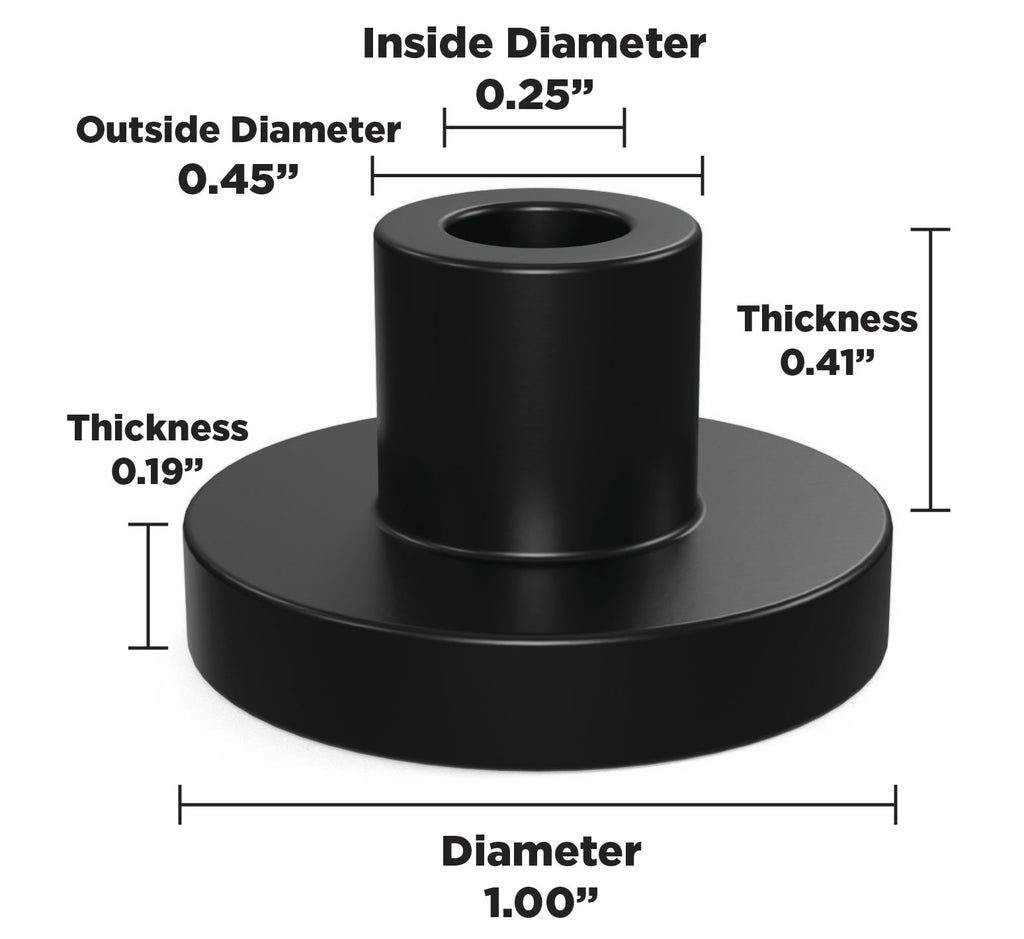 Sorbothane Vibration Isolation Bushing 0510002-30-10, 0510002-50-10 ...