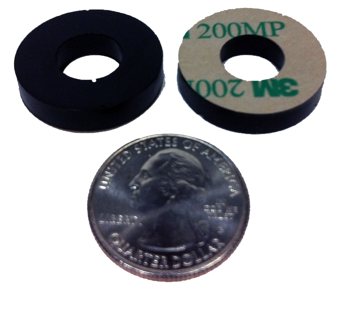 0510003_Sorbothane_Washer_PSA_Quarter