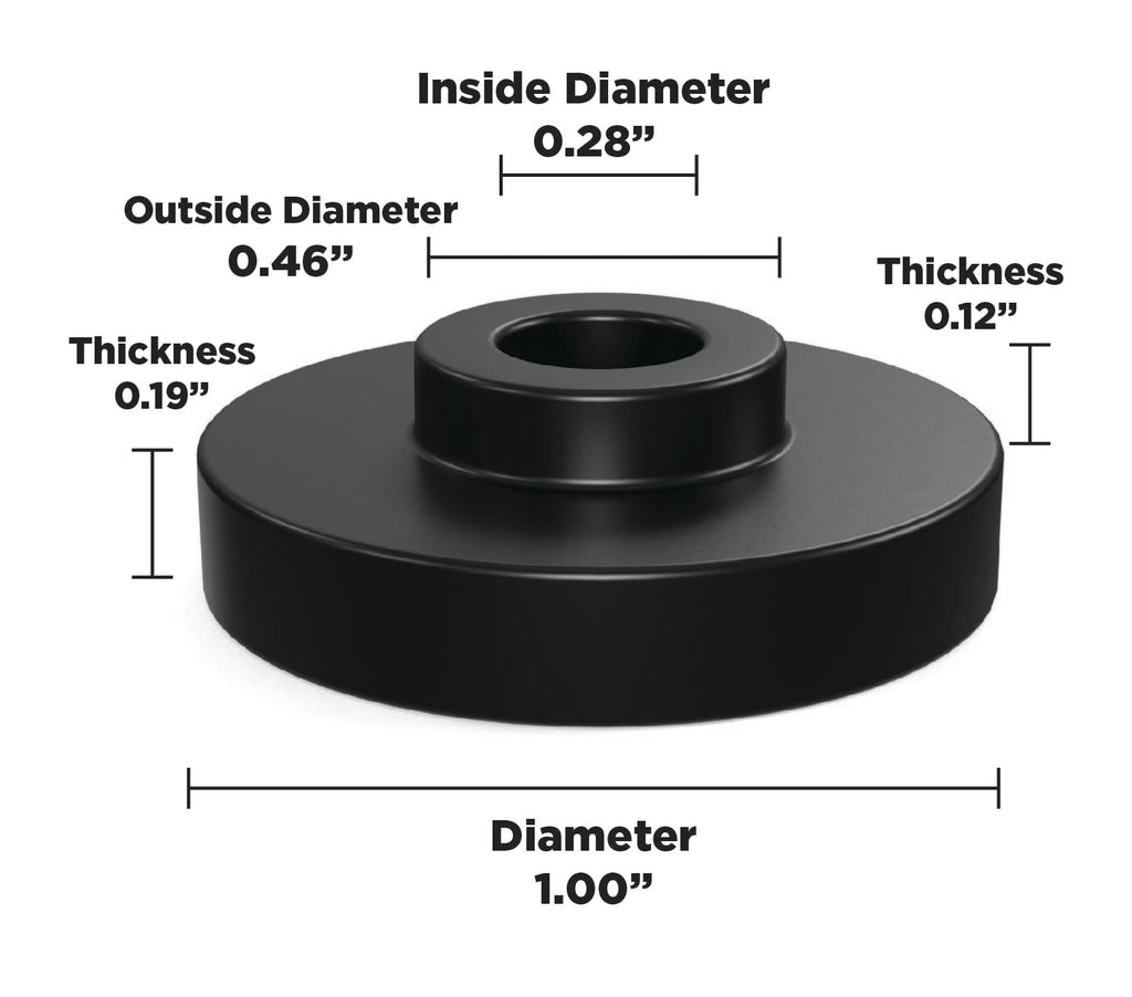 Sorbothane Vibration Damping Bushing 0510005-30-10, 0510005-50-10 ...