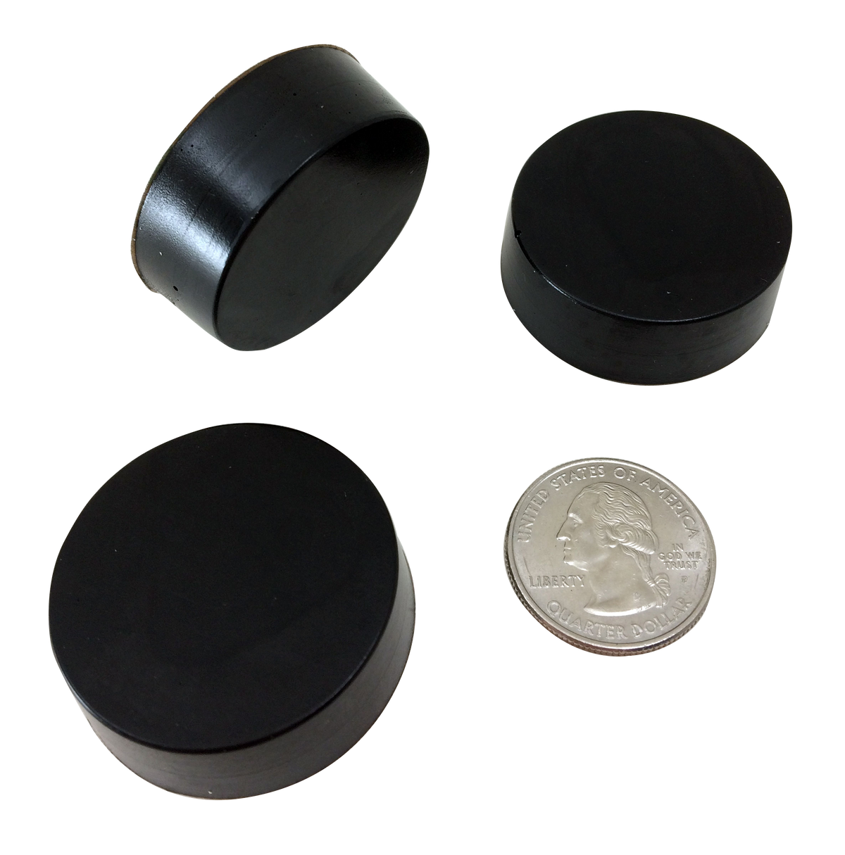 0531550_IsolateIT_Sorbothane_Vibration_Disc_Circular_Pad_Quarter