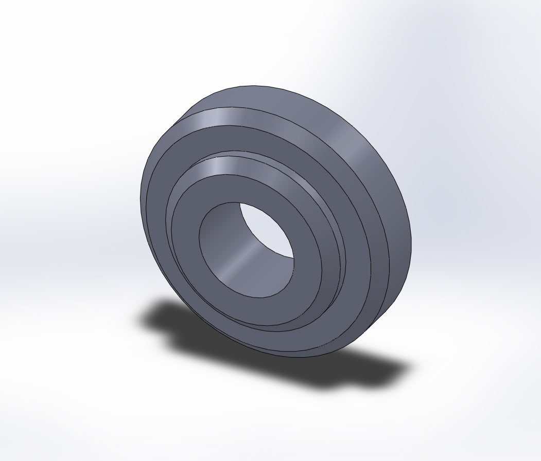 Sorbothane Vibration Isolation Bushing 0576170 (.28"ID-.72"OD-.22"Thick)