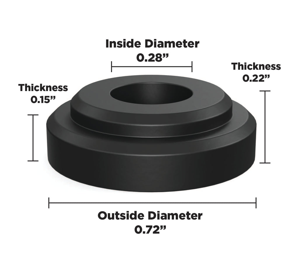Sorbothane Vibration Isolation Bushing (.28