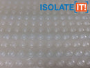Clear 0.335" (8.5mm) Dia x 0.085" (2.2mm) H Round Sound Deadening Cabinet and Furniture Bumpers