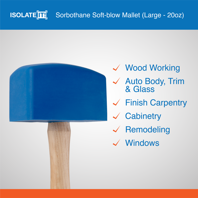 Sorbothane Soft-blow Mallet