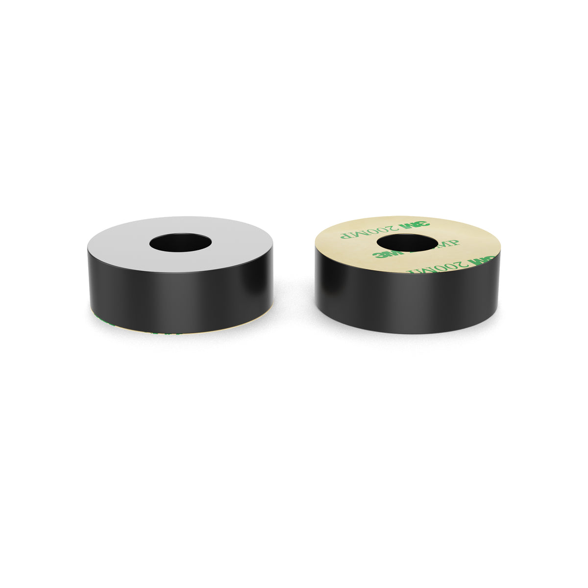 Sorbothane Vibration Isolation Washer with Adhesive