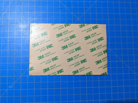 Sorbothane Acoustic and Vibration Thin Film (4 x 6in) - Double Sided 3M Adhesive
