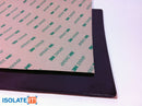 Sorbothane 6" x 12" Sheet (With and With out  3M Adhesive Backing) - 1 Sheet