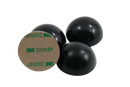 1.5" Dia Sorbothane Hemisphere Rubber Bumper Non-Skid Feet with Adhesive