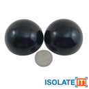 2.25" Dia Sorbothane Hemisphere Rubber Bumper Non-Skid Feet with Adhesive