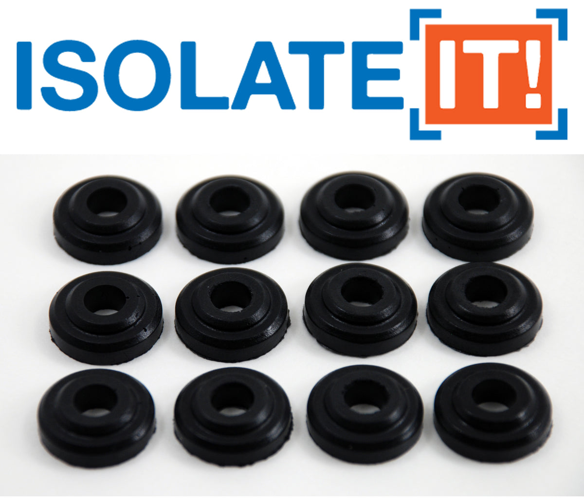 Sorbothane Vibration Isolation Bushing 0576170 (.28"ID-.72"OD-.22"Thick)